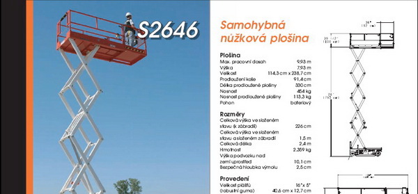 pracovn� plo�ina - S2646 